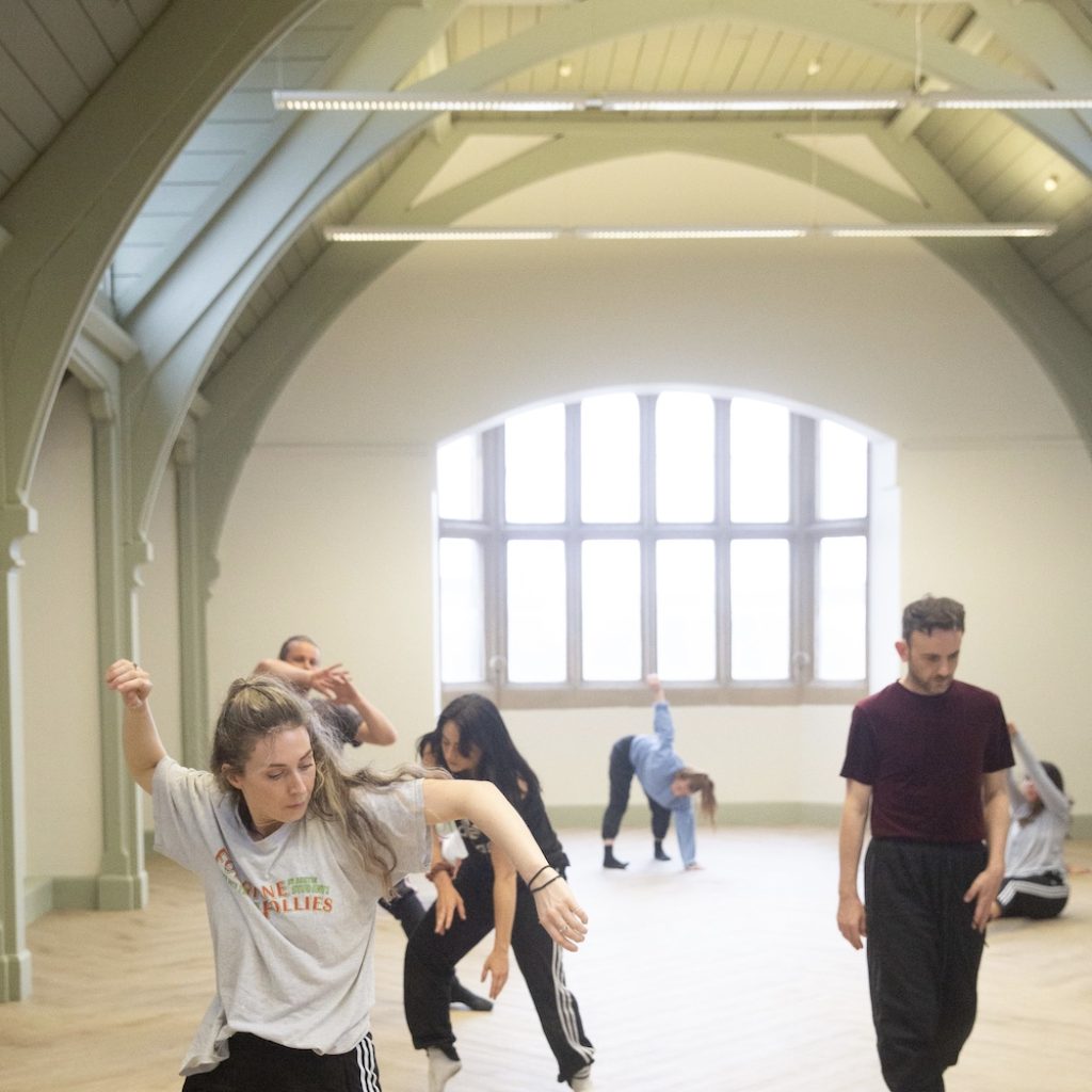 Anthony Lo-Giudice (right) of North Tyneside Youth Dance. Photo by Scott Miller.