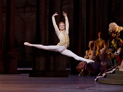 Steven McRae as Prince Florimund in 'The Sleeping Beauty' with The Royal Ballet. Photo by Johan Persson.