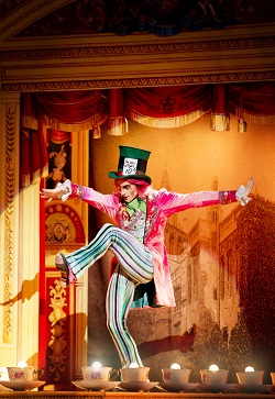 Steven McRae as The Mad Hatter in 'Alice's Adventures in Wonderland' with The Royal Ballet. Photo by Johan Persson.