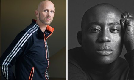 Wayne McGregor CBE (Photo by George Harvey) and Edward Enninful OBE (Photo by Mert & Marcus).