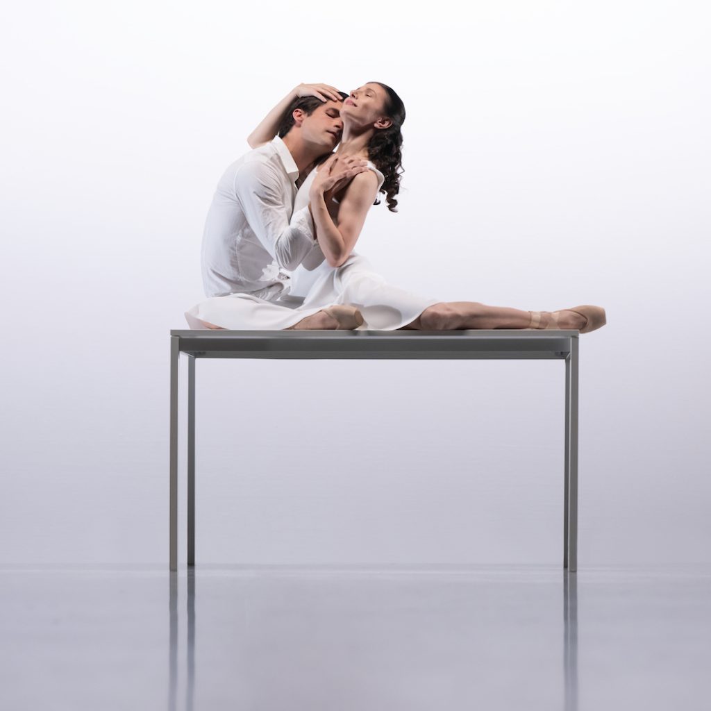 Dancers Alina Cojocaru and Alvaro Madrigal for London City Ballet. Photo by Photography by Ash.