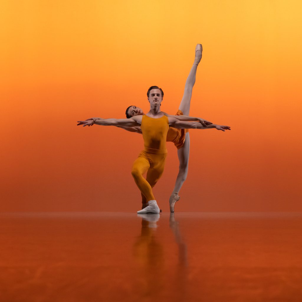 London City Ballet's Ayca Anil and Mischa Goodman in Kenneth MacMillan's 'Concerto'.