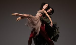 London City Ballet's Kanika Skye-Carr and Alvaro Madrigal in Christopher Marney's 'Eve'.