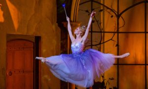 Gina Storm-Jensen as The Fairy Godmother in 'Cinderella'. Photo by Andrej Uspenski.