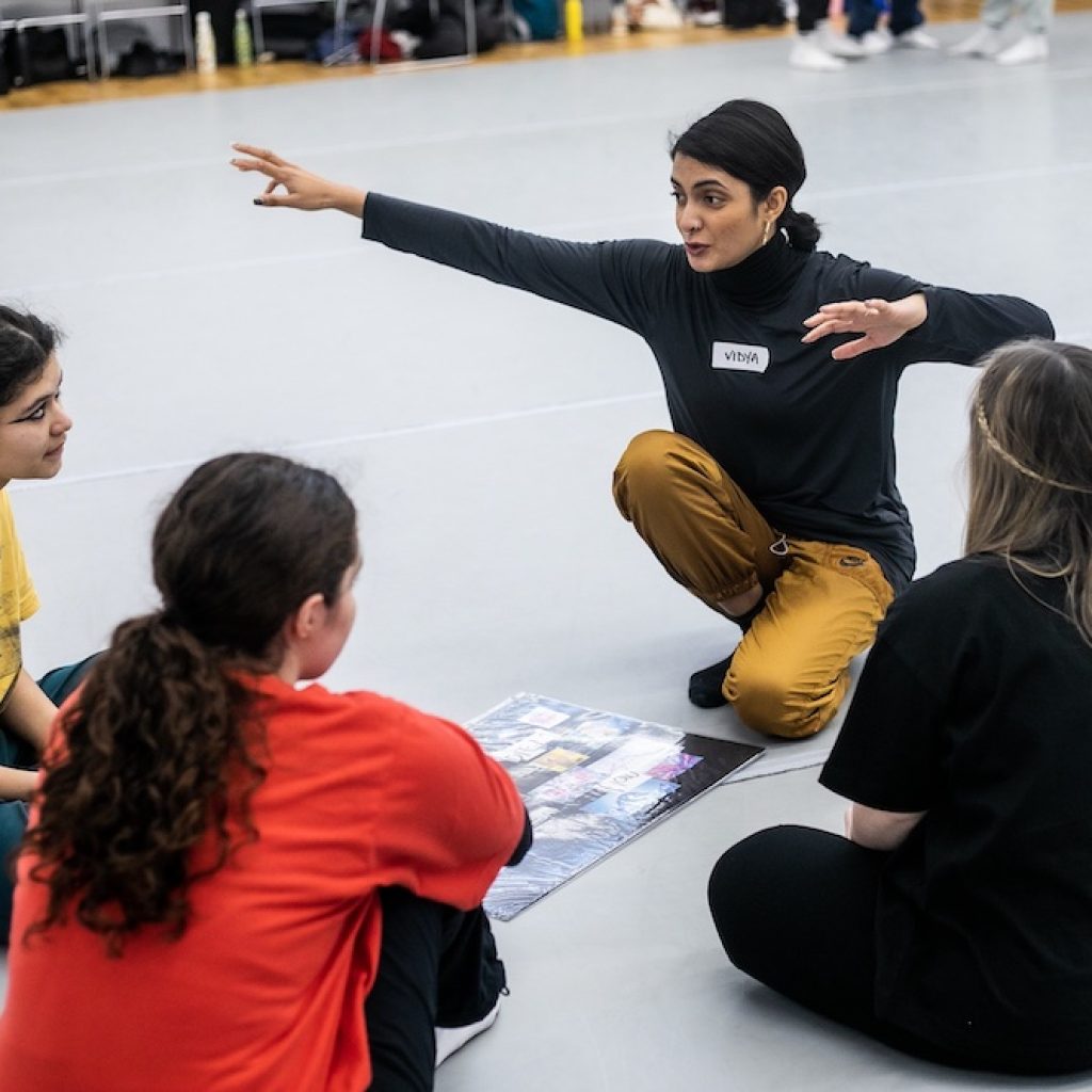 Young Creatives programme. Photo courtesy of One Dance UK.