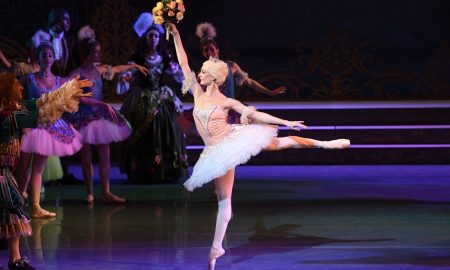 Nino Samadashvili as Aurora in State Ballet of Georgia's 'The Sleeping Beauty'. Photo by Khatia Jijeishvili.