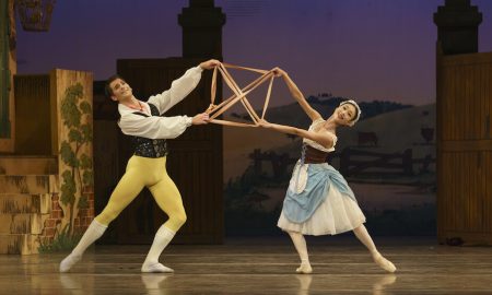 Birmingham Royal Ballet in Frederick Ashton's 'La Fille mal gardée'. Photo by Bill Cooper.