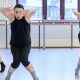 Choreographer Iratxe Ansa (center) with Birmingham Royal Ballet in rehearsal for 'Luna'. Photo by Katja Ogrin.