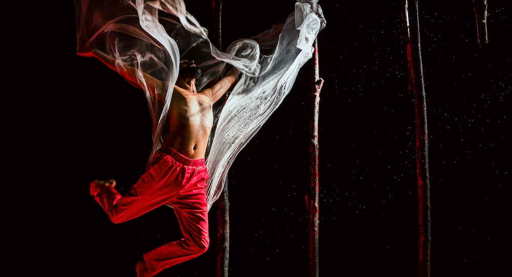 Aakash Odedra's 'Songs of the Bulbul.' Photo by Angela-Grabowska.