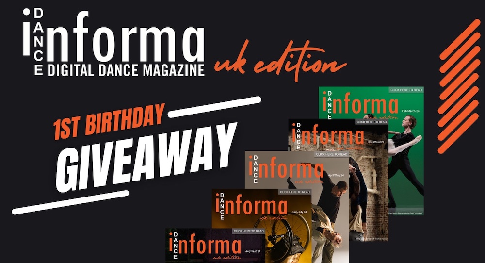 Dance Informa UK 1st birthday giveaway.