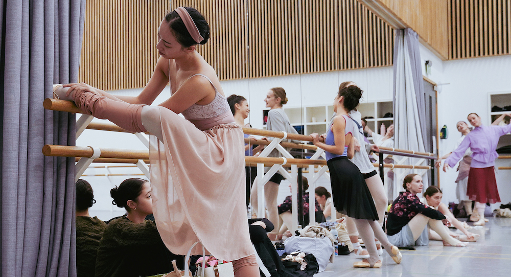 English National Ballet's Ashley Coupal in rehearsal for 'The Nutcracker.' Photo by Isabella Turolla.