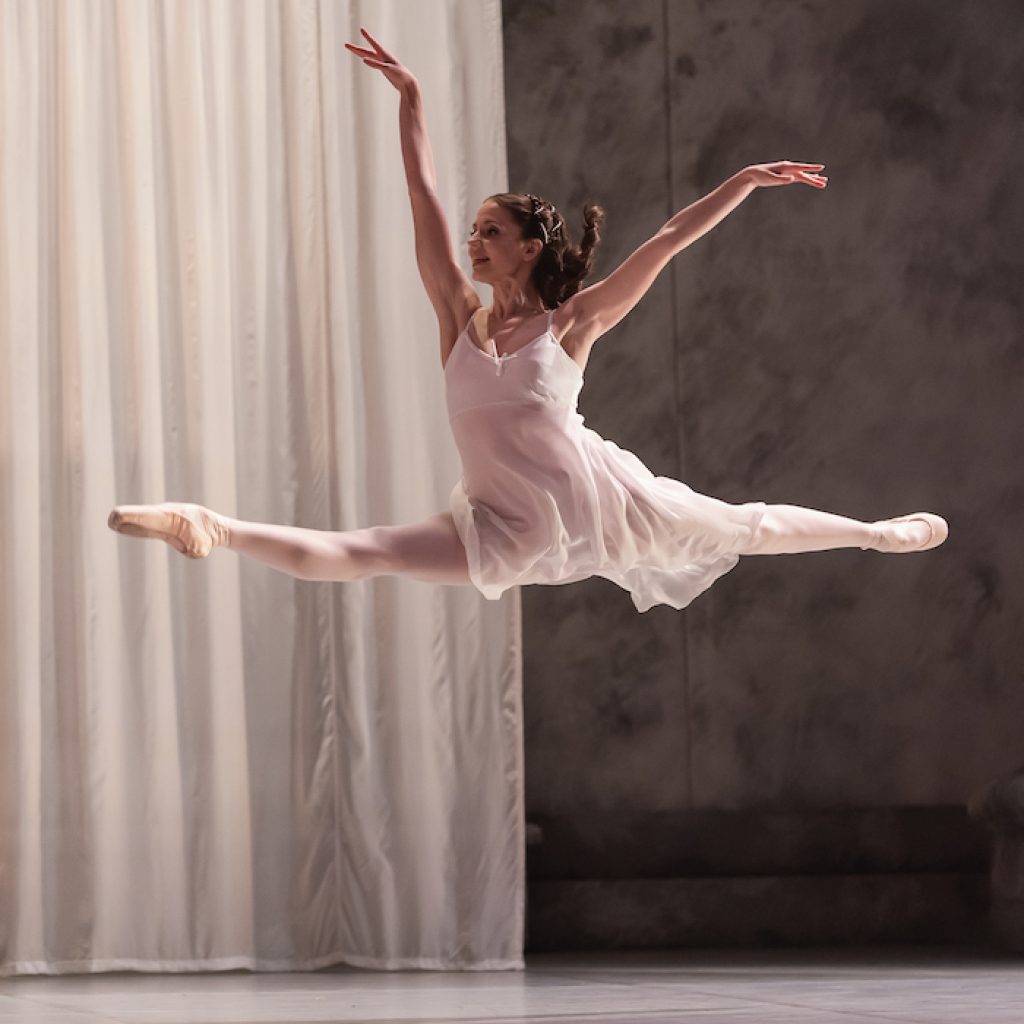 Dominique Larose in 'Romeo and Juliet'. Photo by Emily Nuttall.