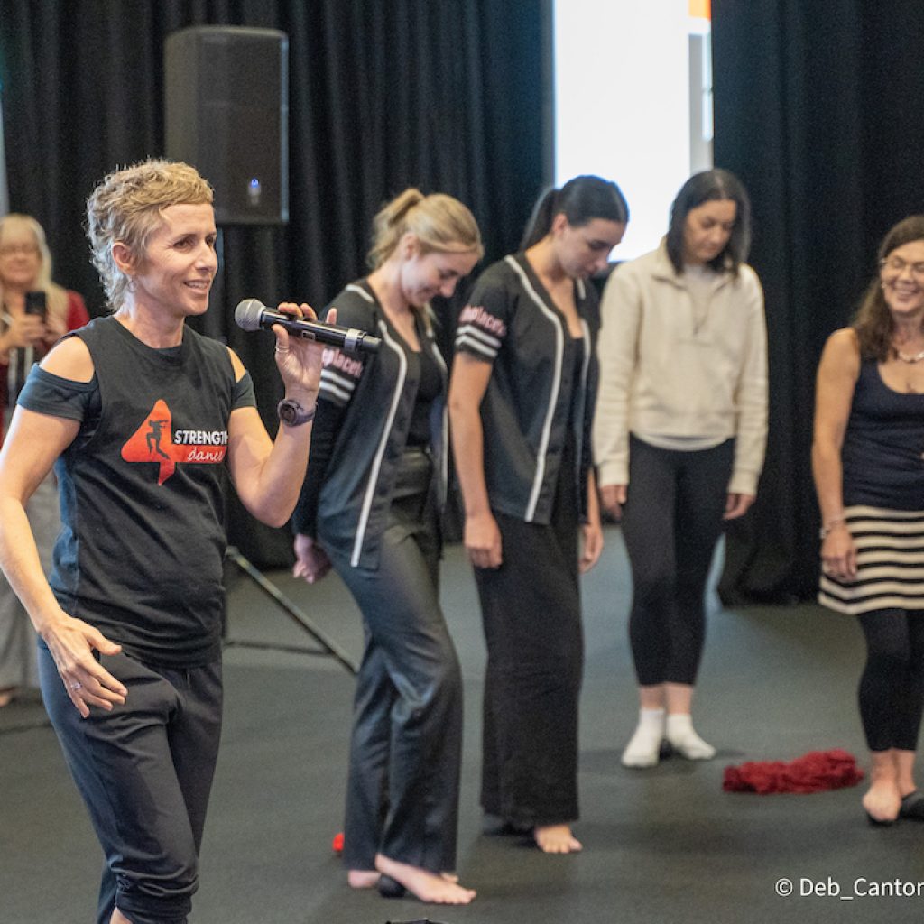 Sally Harrison teaching at VDF. Photo by Deb Cantoni Photography.