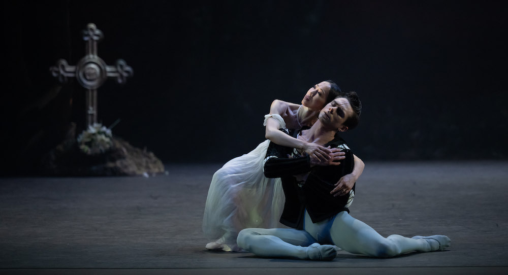 English National Ballet's Erina Takahashi as Giselle and Francesco Gabriele-Frola as Albrecht in Mary Skeaping's 'Giselle.' Photo by Photography by ASH.