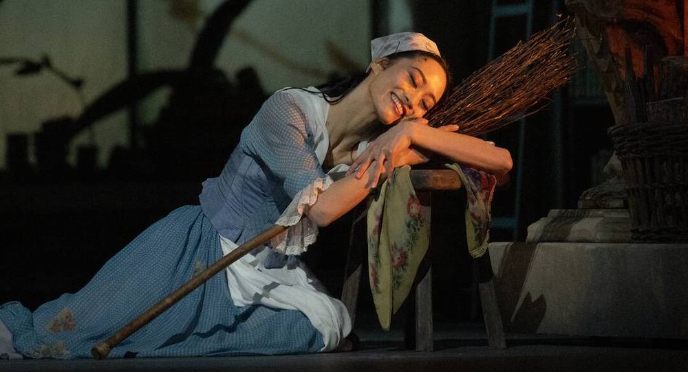 Fumi Kaneko as Cinderella in The Royal Ballet's 'Cinderella.' Photo by Andrej Uspenski.