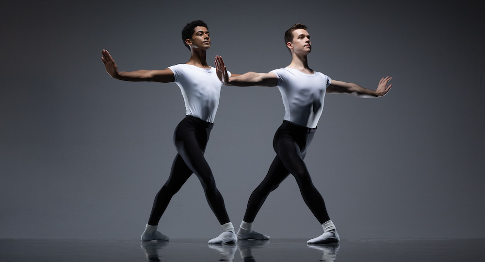 London City Ballet's Arthur Wille and Nicholas Vavrečka. Photo by Photography by ASH.