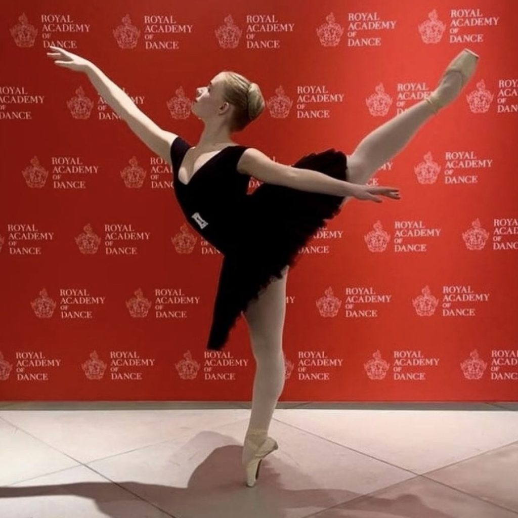 Lucy Crawford. Photo courtesy of The Royal Academy of Dance.