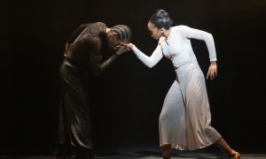 Dancers Acaoä de Castro and Taraja Hudson in Cassa Pancho's Ballet Black in Chanel DaSilva's 'A Shadow Work.' Photography by ASH.