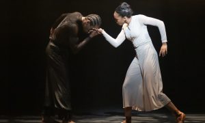 Ballet Black dancers Acaoã de Castro and Taraja Hudson in Chanel DaSilva's 'A Shadow Work.' Photography by ASH.