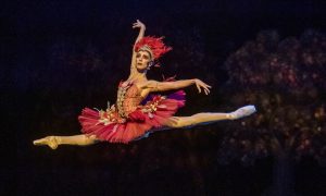 Itziar Mendizabal in The Royal Ballet's 'The Firebird.' Photo by Tristram Kenton.