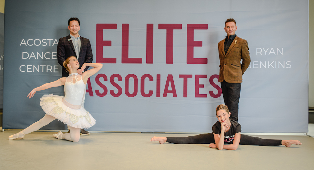 Javier Torres and Ryan Jenkins. Photo courtesy of Acosta Dance Centre.