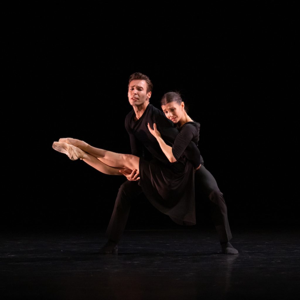 Alina Cojocaru and Joseph Taylor in 'Consolations.' Photo courtesy of London City Ballet.