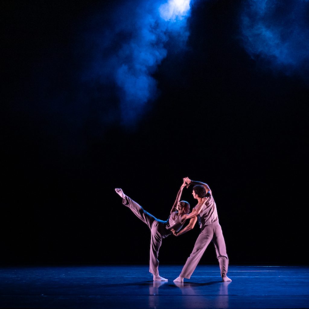 Constance Devernay and Alejandro Virelles in 'Soft Shore.' Photo courtesy of London City Ballet.