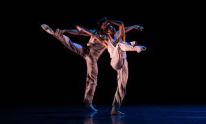 London City Balelt's Arthur Wille and Joseph Taylor in 'Soft Shore.' Photo courtesy of London City Ballet.