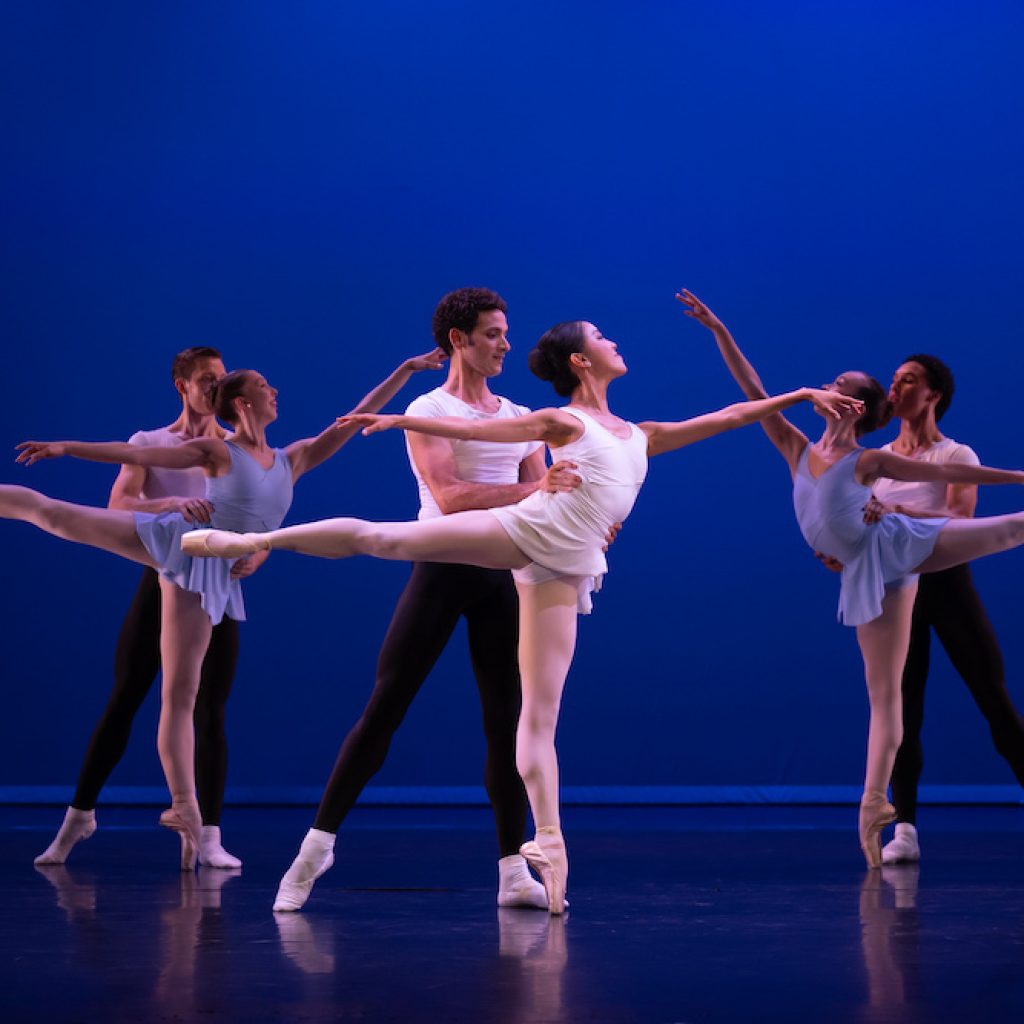 London City Ballet in George Balanchine's 'Haieff Divertimento.' Photography by ASH.