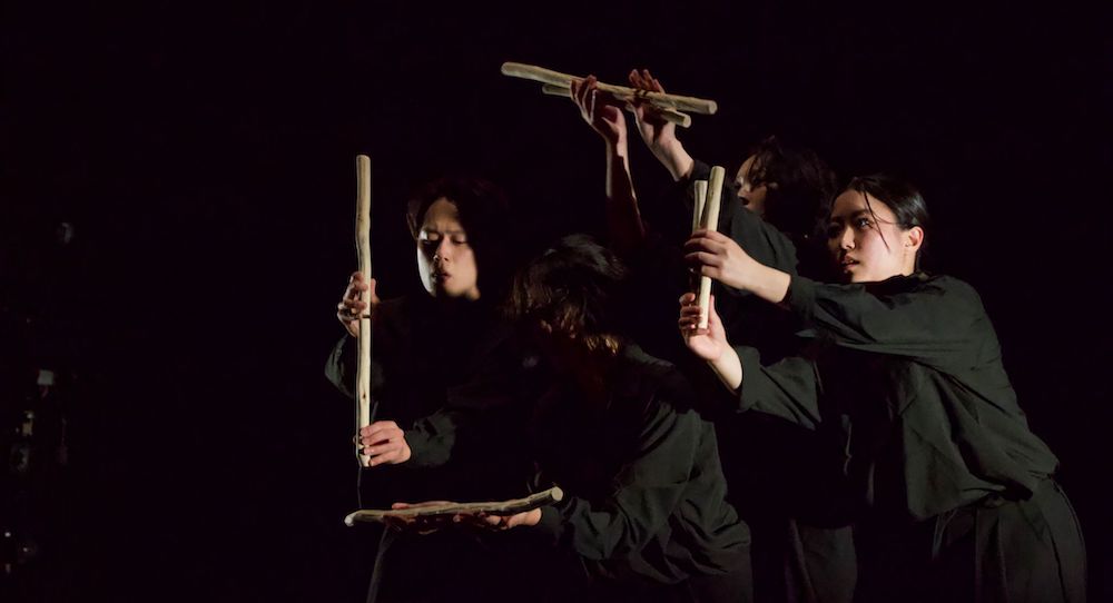 Unboxing Theatre in 'Sayonara'. Photo by Rachel Duff-Gibson.