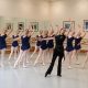 Itziar Mendizabal with 2nd Year students. Photo courtesy of The Royal Ballet School, 2025.