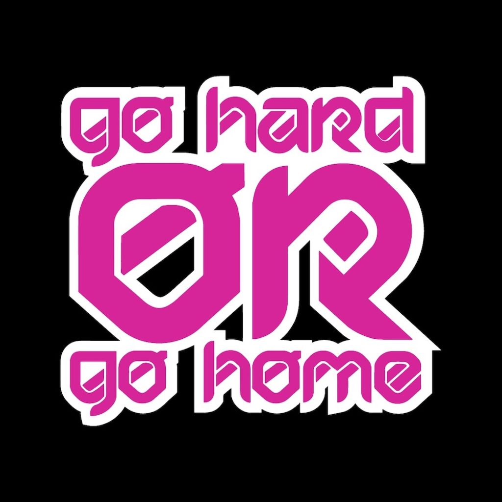 Go Hard or Go Home logo.