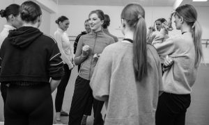 Anna Morgan (center). Photo by Tony Pullen.