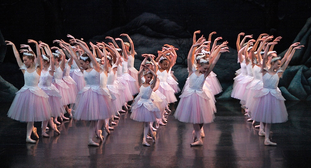 English Youth Ballet in 'Swan Lake.'