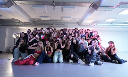 Dance workshop with Seungyeon Jang, K-pop artist and member of girl group CLC. Photo by Minglan Xu.