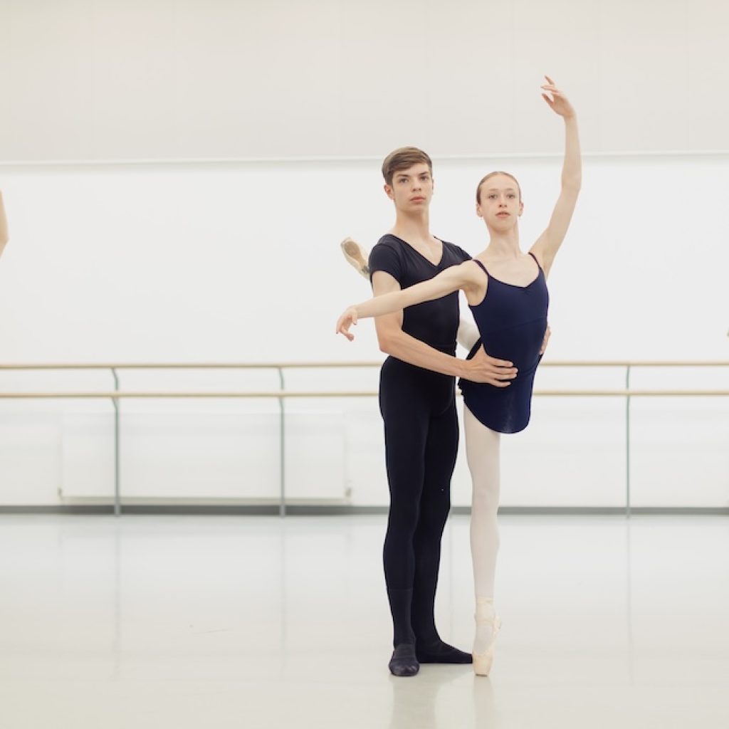 Ballet classroom at RCS. Photo by Robbie McFadzean.