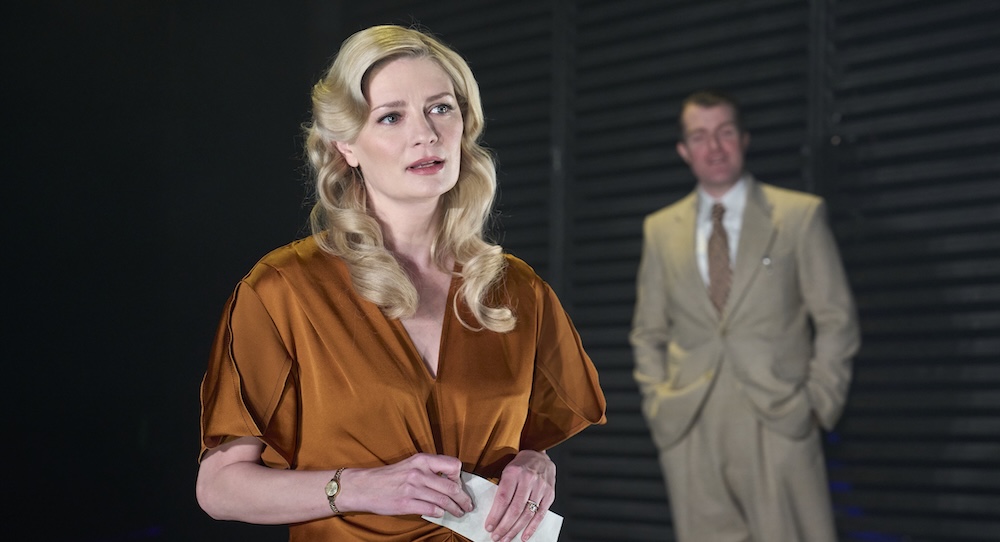 Mischa Barton and Ciaran Owens in 'Double Indemnity.' Photo by Manuel Harlan.