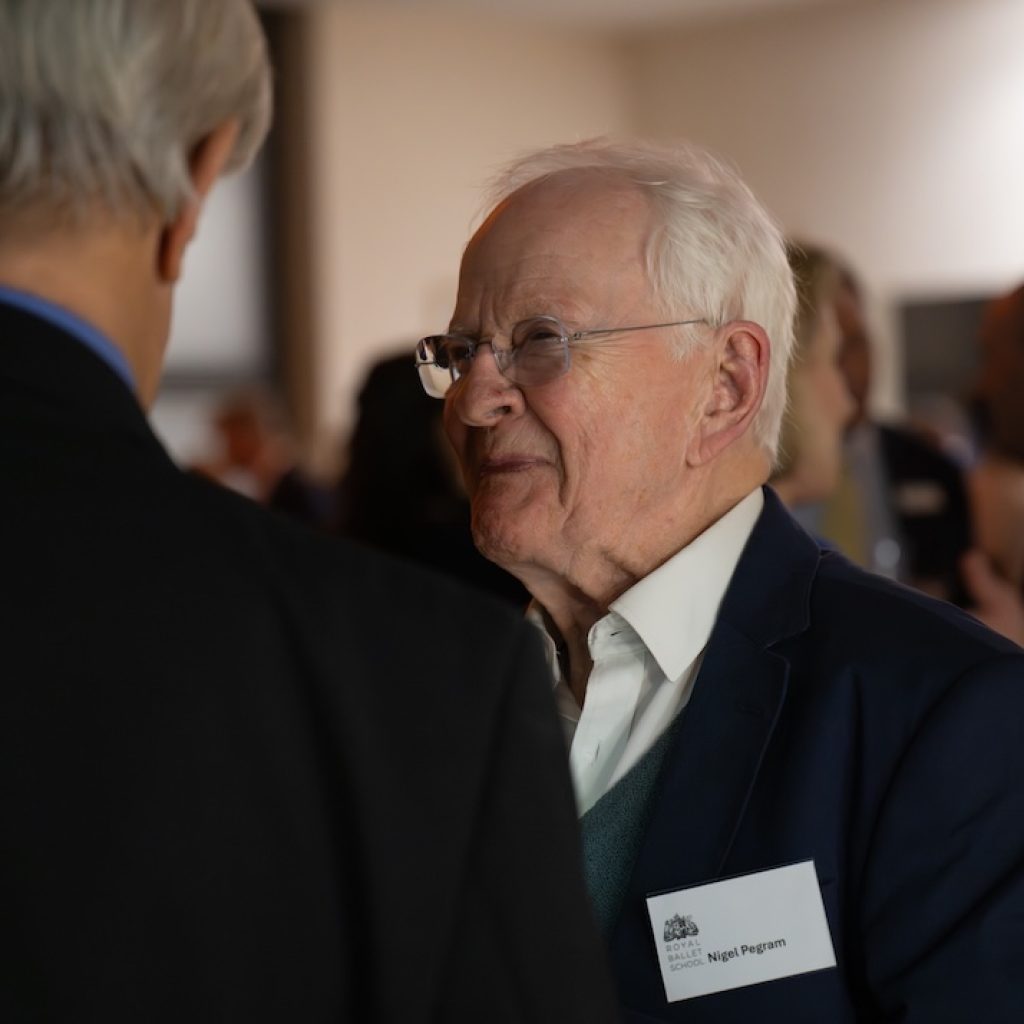 Nigel Pegram. Photo by Amber Hunt, courtesy of The Royal Ballet School.