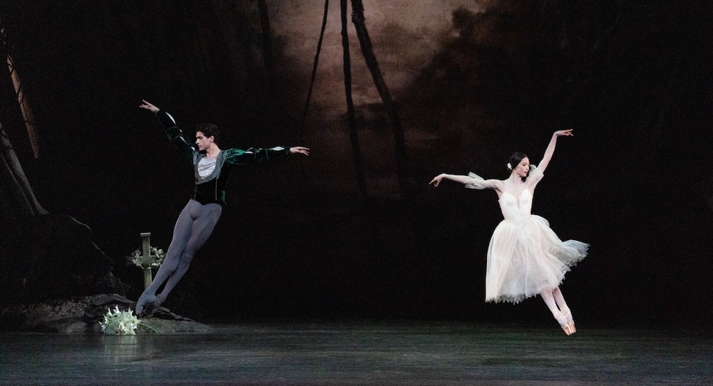 Reece Clarke as Albrecht and Hannah O'Neill as Giselle in Peter Wright's production of 'Giselle.' Photo by Andrej Uspenski.