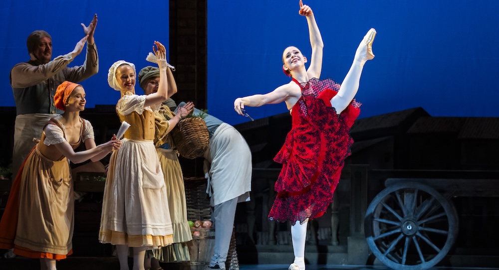 Genevieve Penn Nabity as Kitri in Birmingham Royal Ballet's 'Don Quixote.' Photo by Tristram Kenton.
