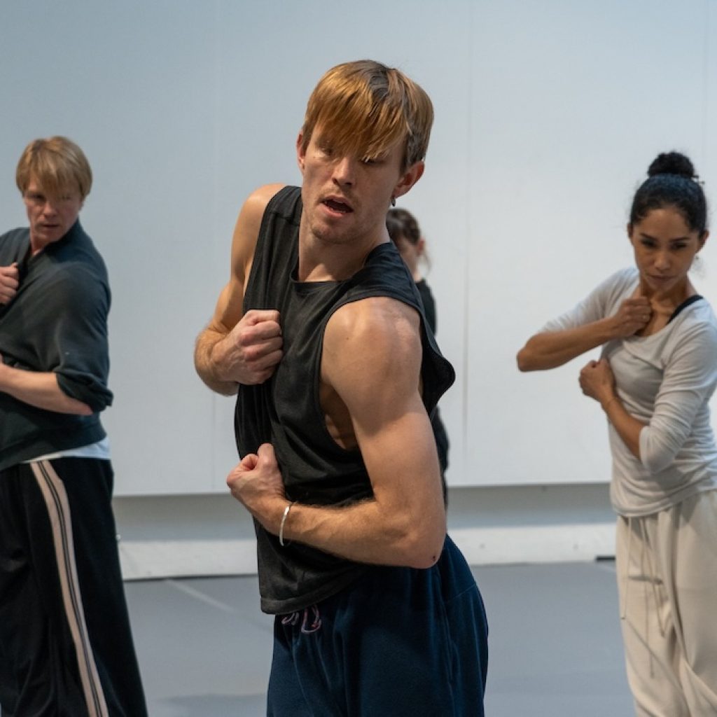 WINNDance Company in rehearsal. Photo by Siegersbusch.