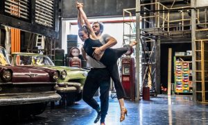 Will Bozier and Cordelia Braithwaite in rehearsal for 'The Car Man.' Photo by Craig Sugden.