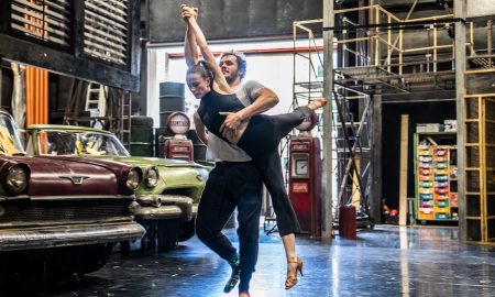 Will Bozier and Cordelia Braithwaite in rehearsal for 'The Car Man.' Photo by Craig Sugden.