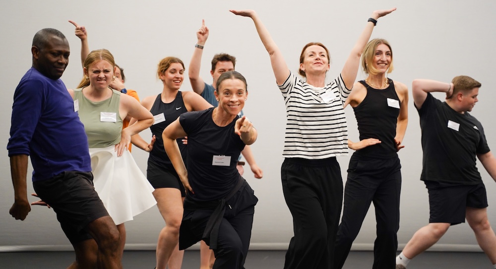 CPD tutors for RAD's Musical Theatre syllabus. Photo by Katie Butcher.